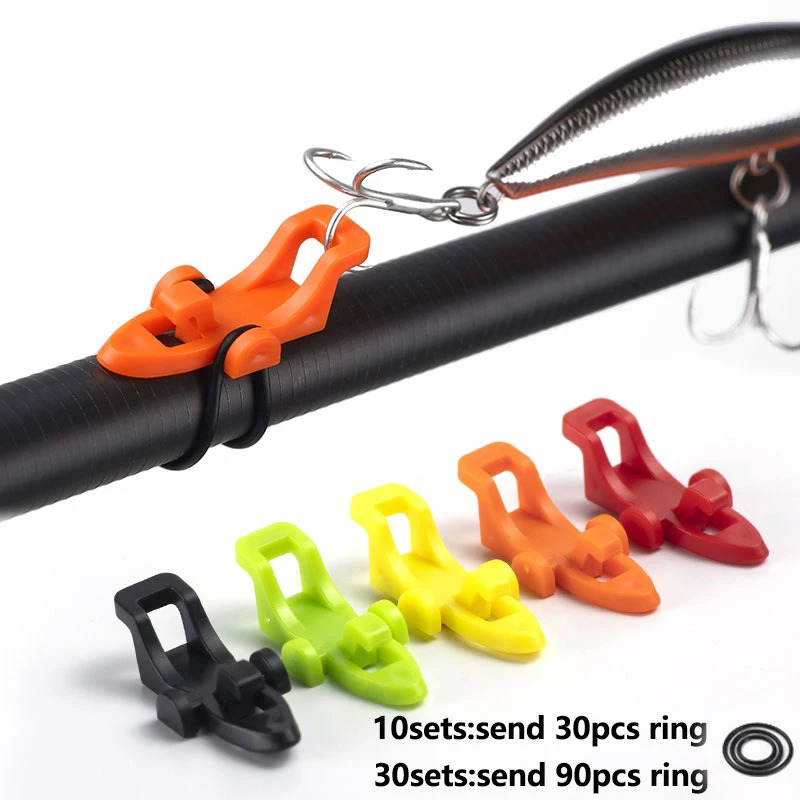 Fishing Hook Jig - 1-10 Peças Suporte de Segurança para