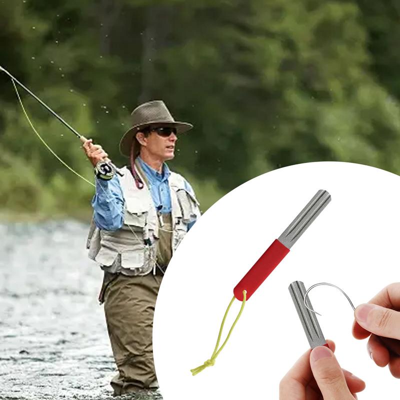 Fishing Hook - Afiador de gancho de pesca dupla