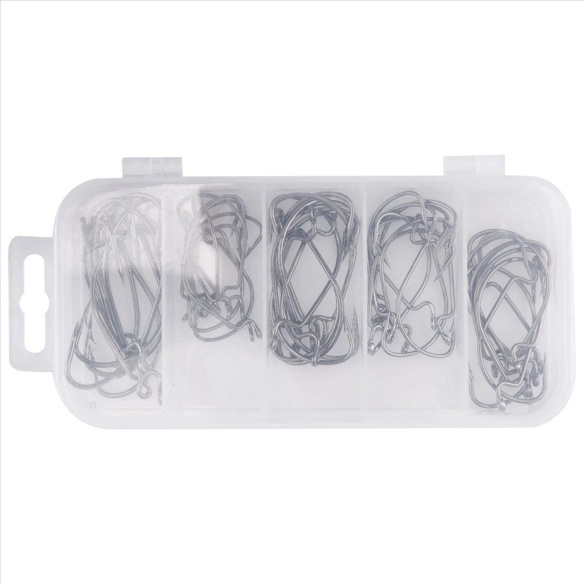 AD45 51 Peças de Anzóis de Pes - Fishing Hook Box avaliação e preço