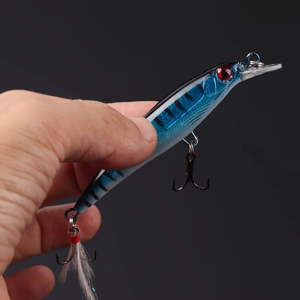 Laser 3d olhos biônicos minnow - Fishing Hook Box avaliação e preço