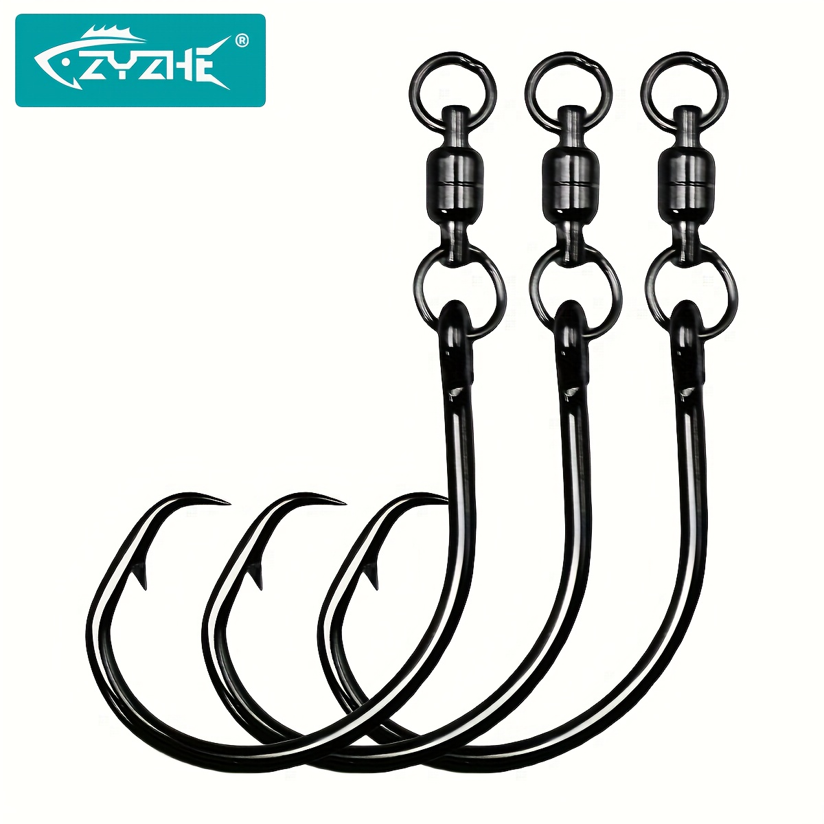 ZYZHE 3/6/9pcs Anzóis Circular - Fishing Hook Circle avaliação e preço
